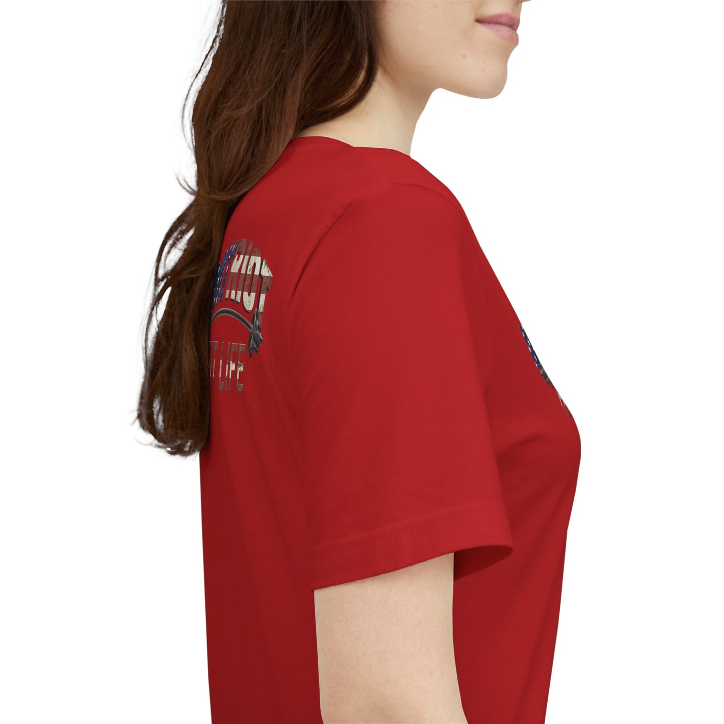 Patriot Fit Life T-Shirt | Premium American Flag Fitness Tee