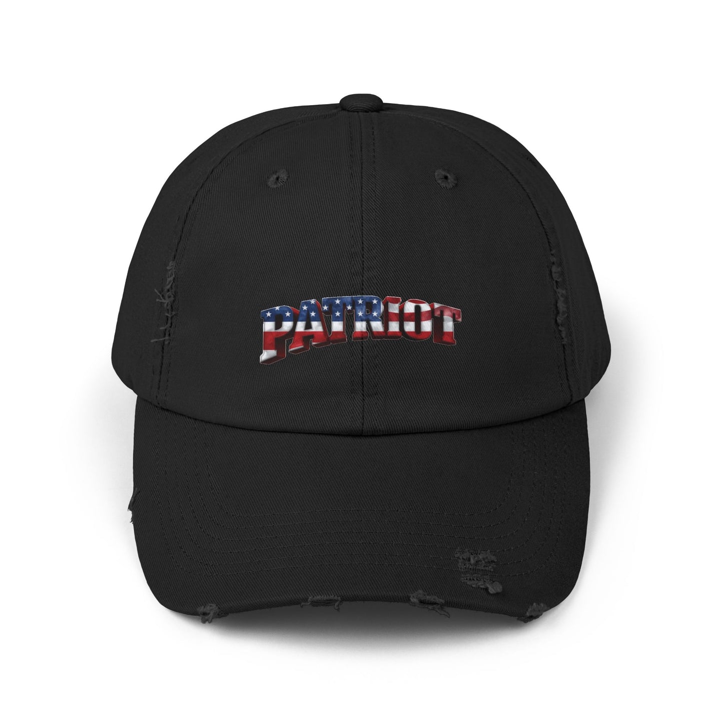 Patriot Distressed Hat - Vintage American Flag Cap