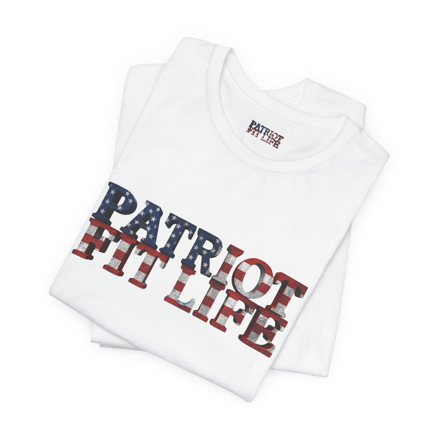 Patriot Fit Life American Flag T-Shirt | Lightweight Fitness Tee