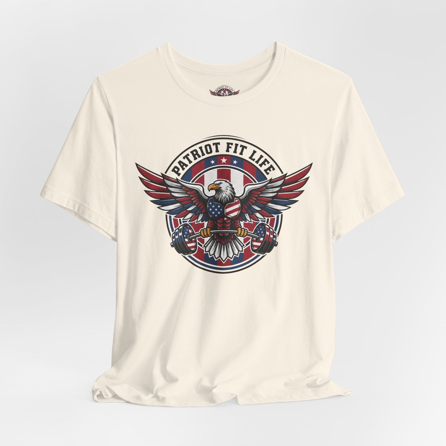 Patriot Fit Life Eagle T-Shirt | American Flag Fitness Tee
