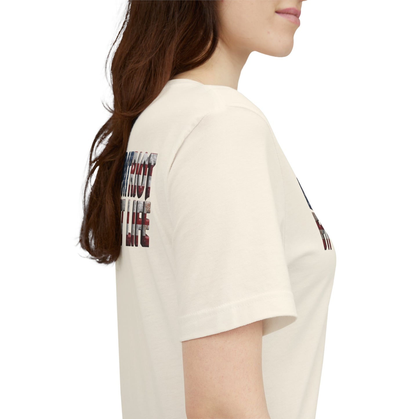 Patriot Fit Life American Flag Gym T-Shirt | Fitness Apparel