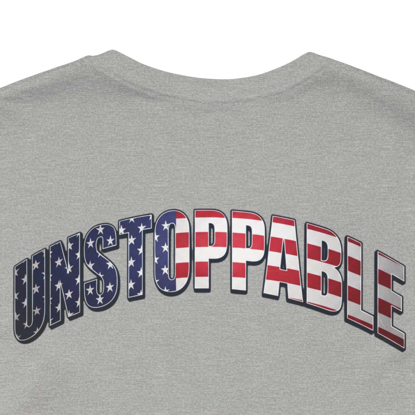 Unstoppable American Flag T-Shirt | Patriotic Graphic Tee