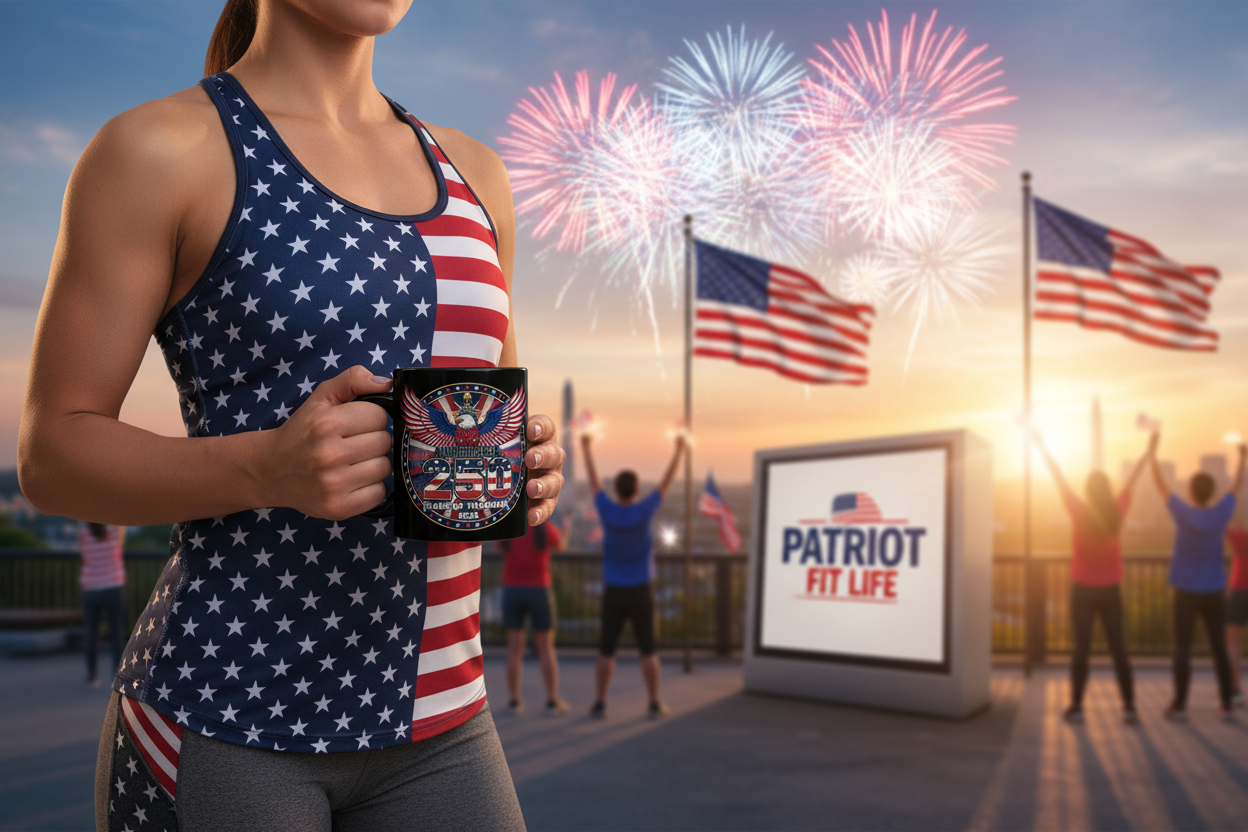 250 Years of Freedom Black Mug with Eagle — Patriotic 11oz/15oz Coffee Cup for America's 250th Anniversary
