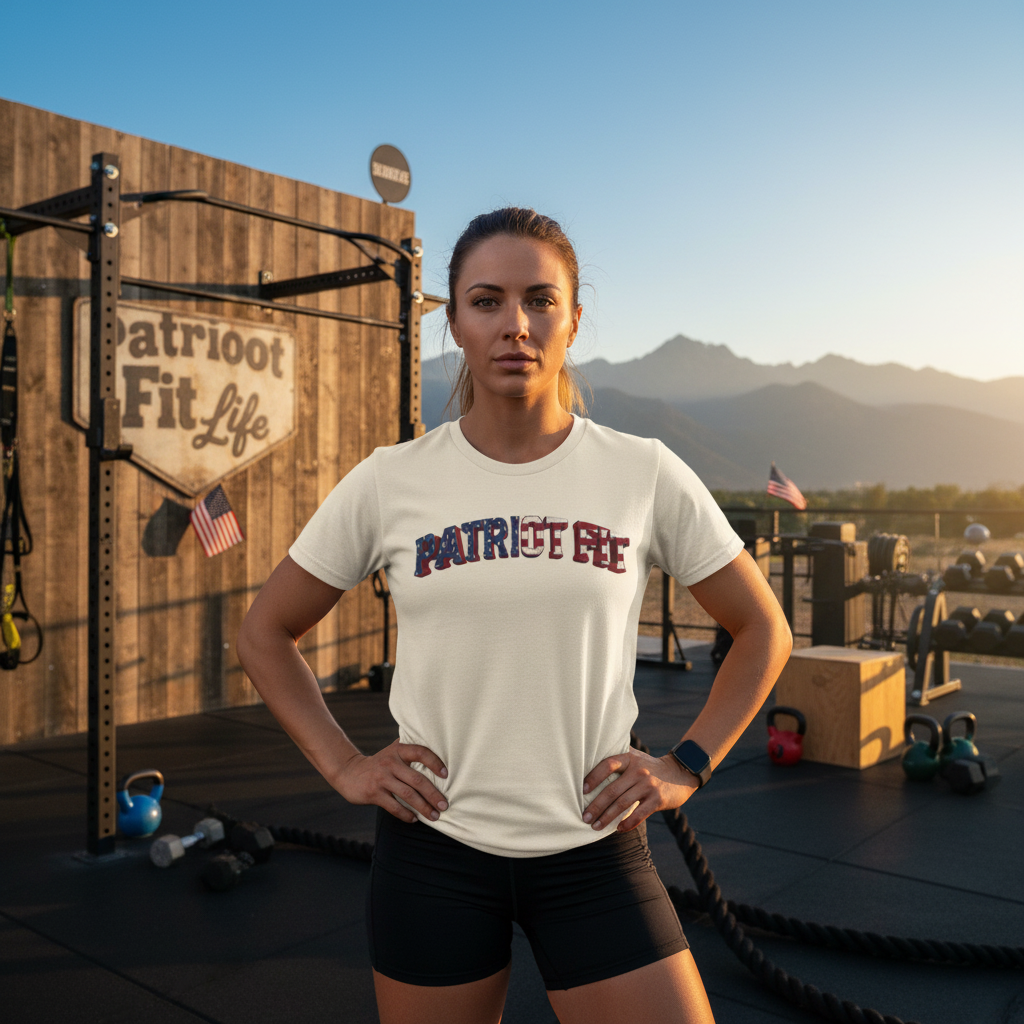 Patriot Fit Tee - American Flag Graphic T-Shirt