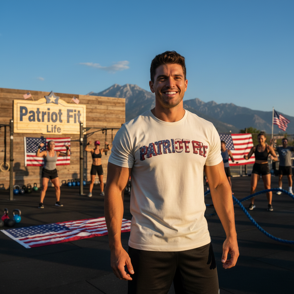 Patriot Fit Tee - American Flag Graphic T-Shirt