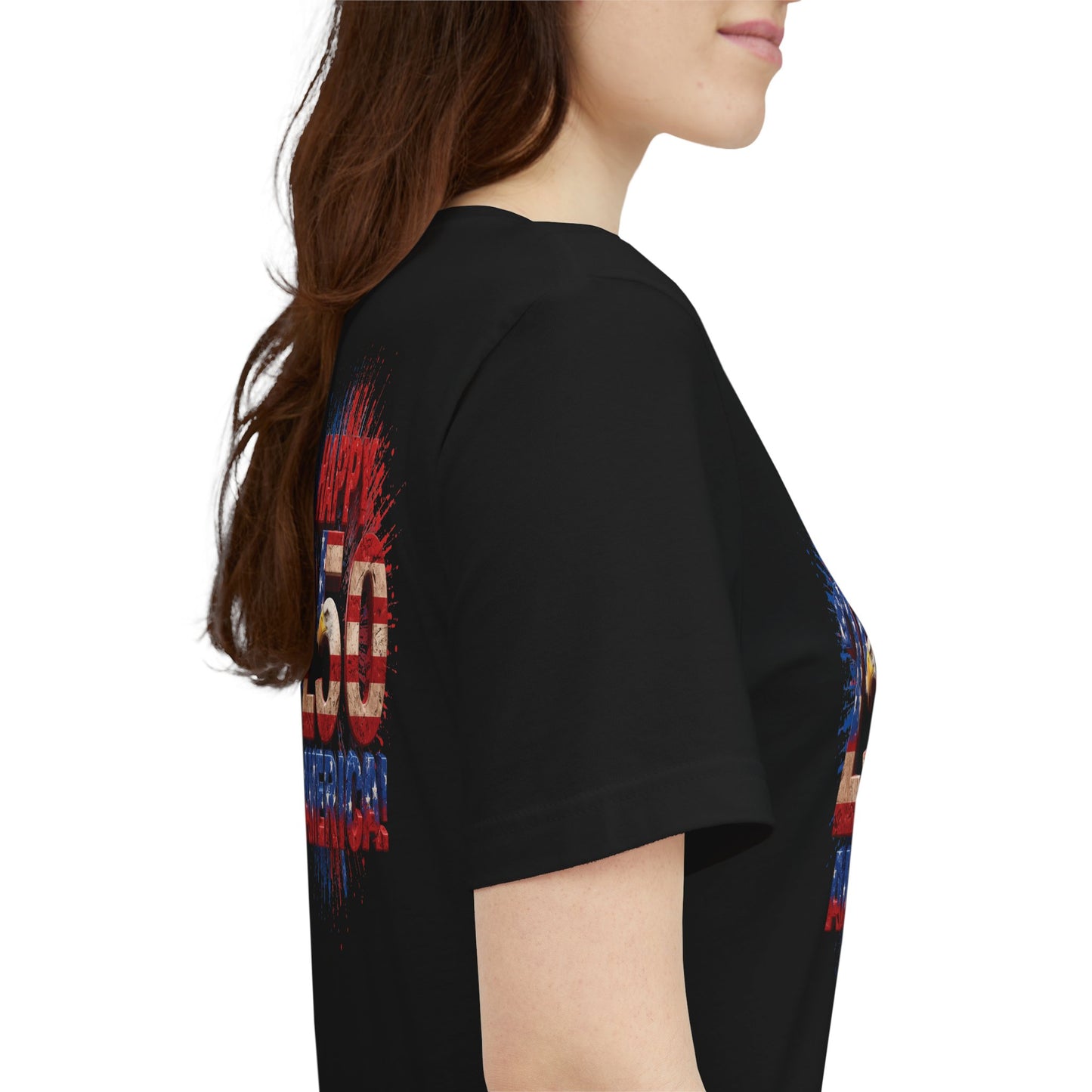 Happy 250th America T-Shirt | Patriotic 4th of July Tee
