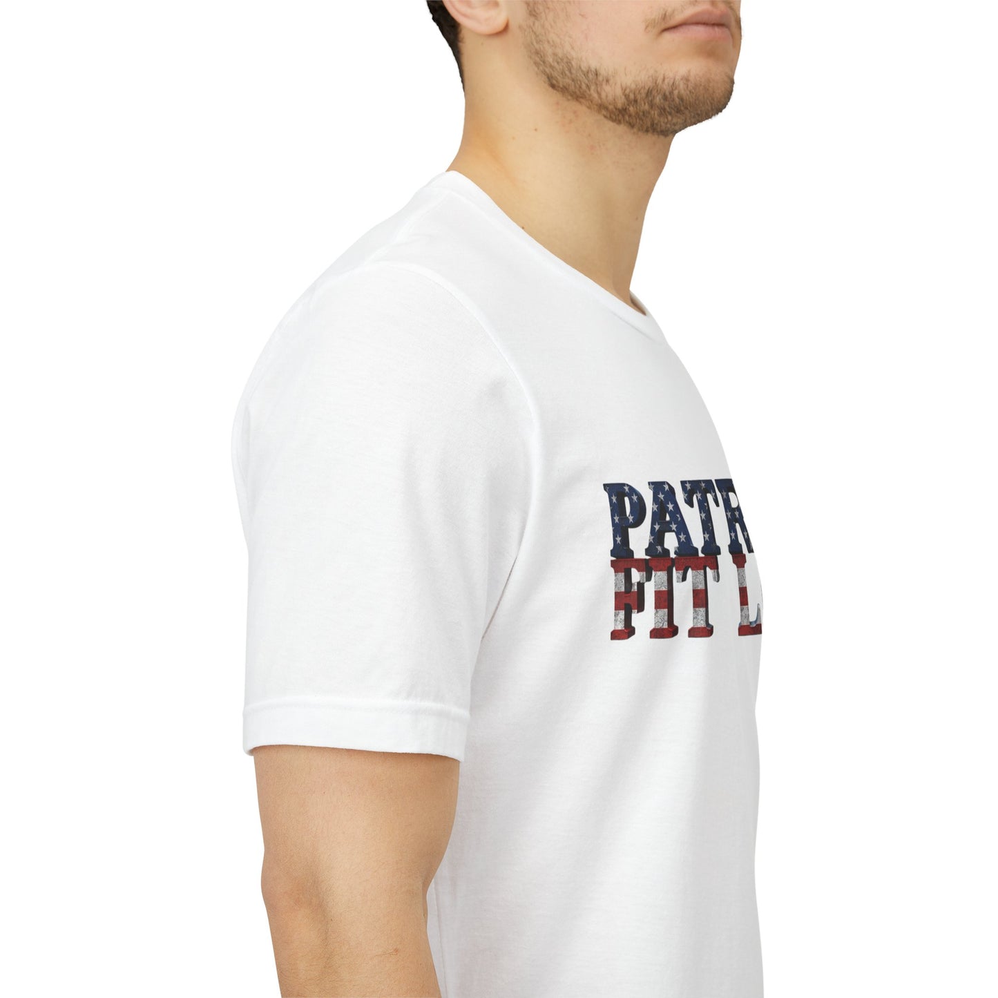 Patriot Fit Life American Flag T-Shirt | Lightweight Fitness Tee