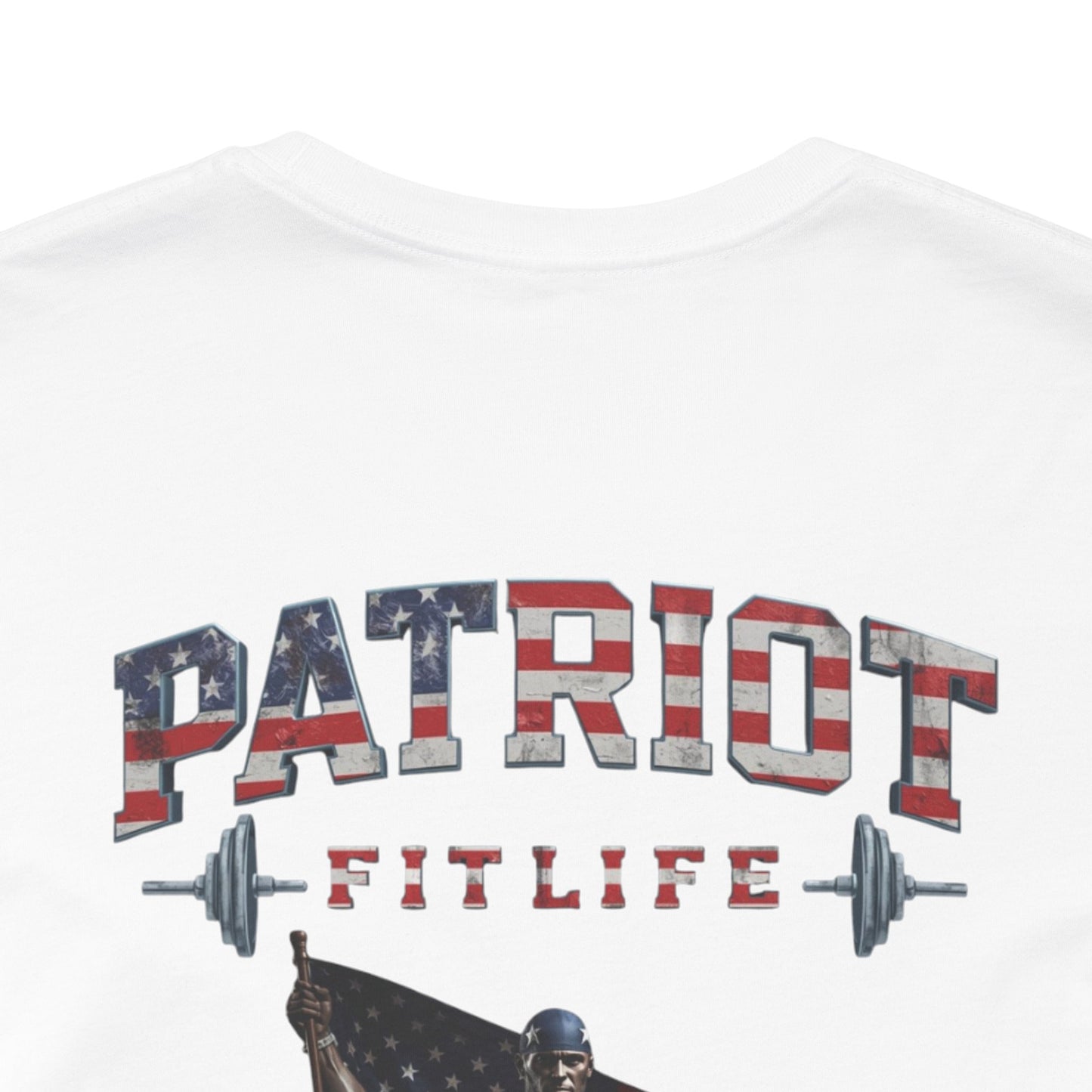 Patriot Fit Life Tee - American Flag Fitness T-Shirt
