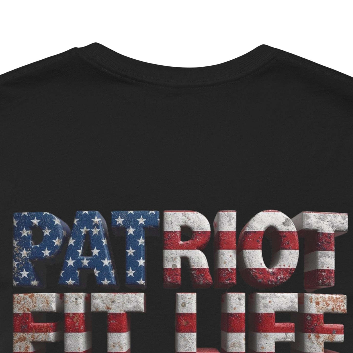 Patriot Fit Life American Flag Gym T-Shirt | Fitness Apparel