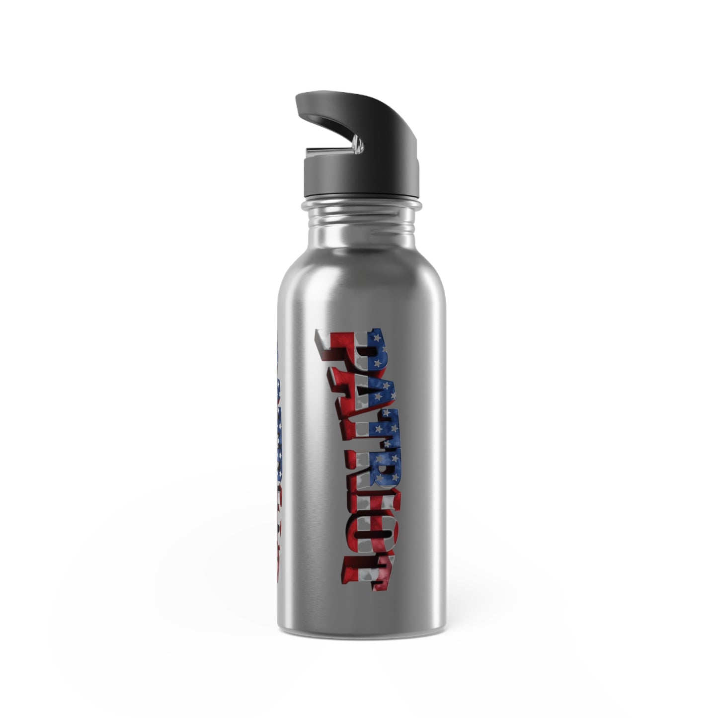 Patriot America 20oz Stainless Steel Water Bottle with Straw
