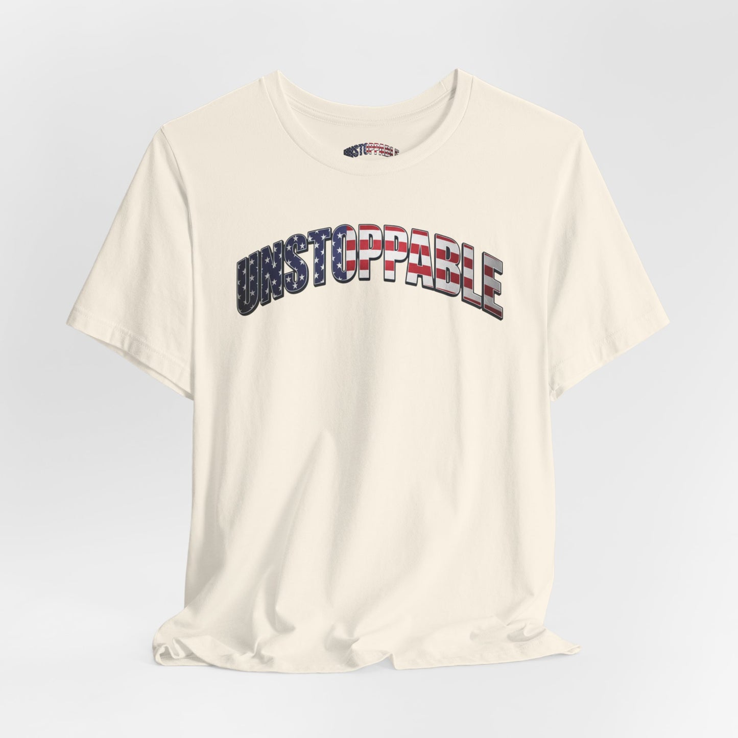 Unstoppable American Flag T-Shirt | Patriotic Graphic Tee