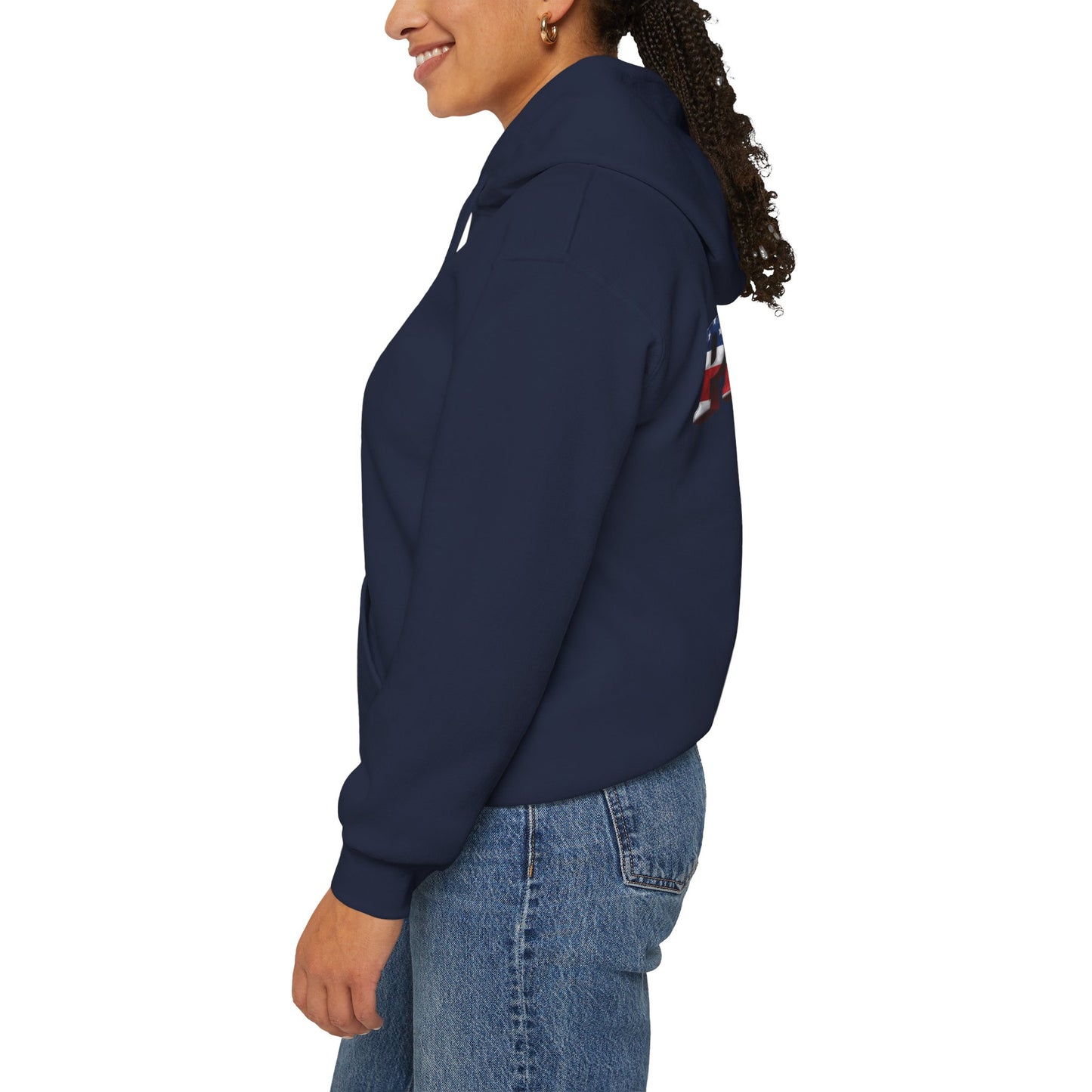 Patriot Flag Hoodie - American Flag Graphic Pullover