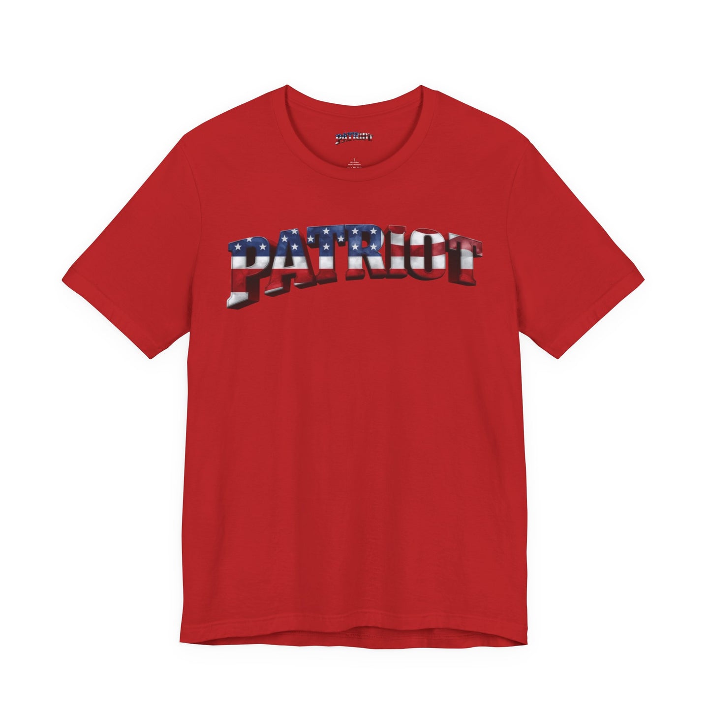 Patriot Graphic Tee - American Flag Short Sleeve T-Shirt