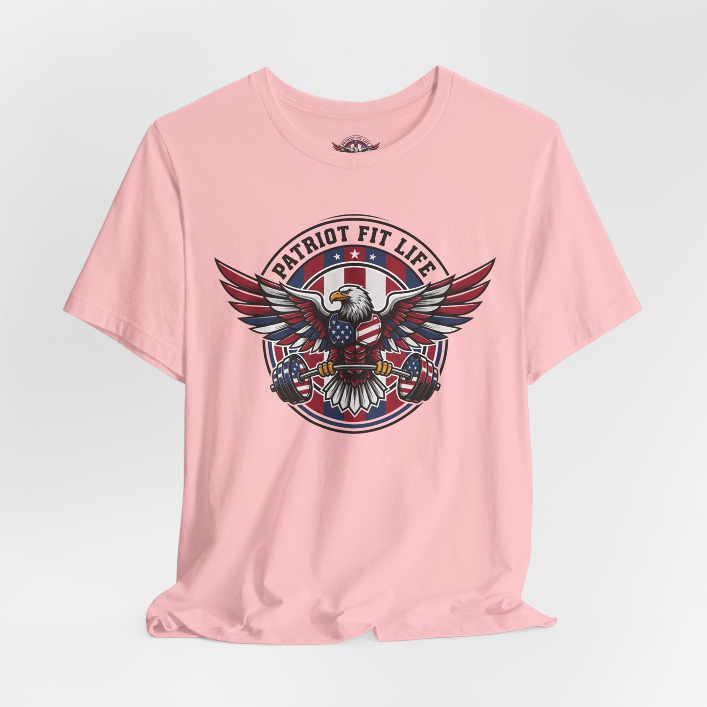 Patriot Fit Life Eagle T-Shirt | American Flag Fitness Tee