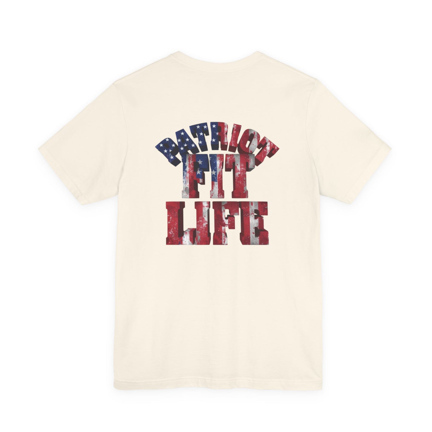 Patriot Fit Life T-Shirt - American Flag Gym Tee