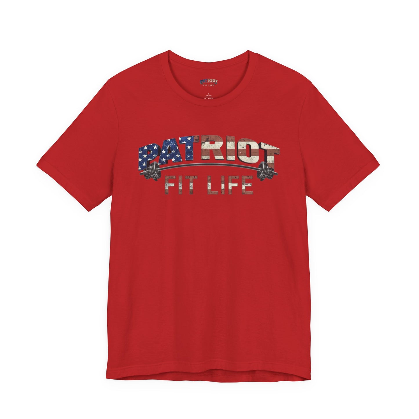 Patriot Fit Life T-Shirt | Premium American Flag Fitness Tee