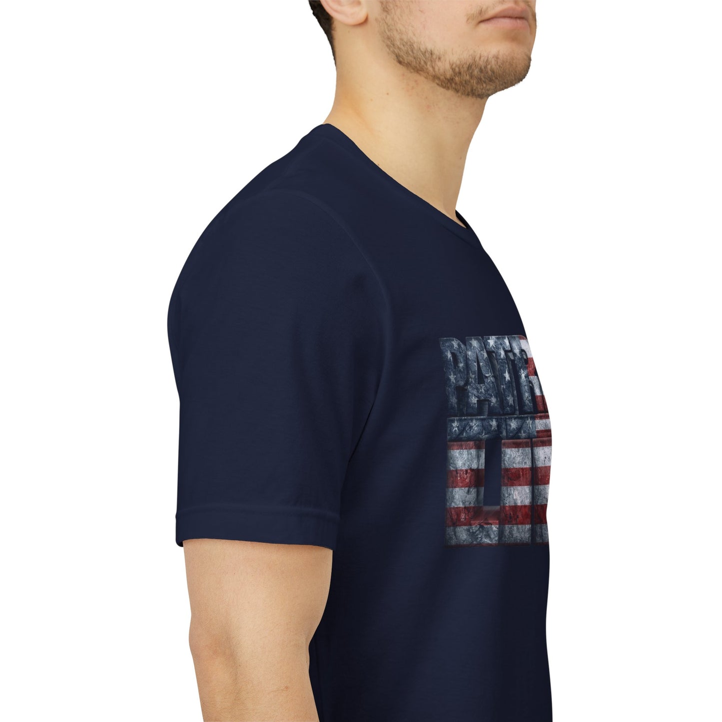 Patriot Life American Flag T-Shirt | Distressed Graphic Tee Unisex