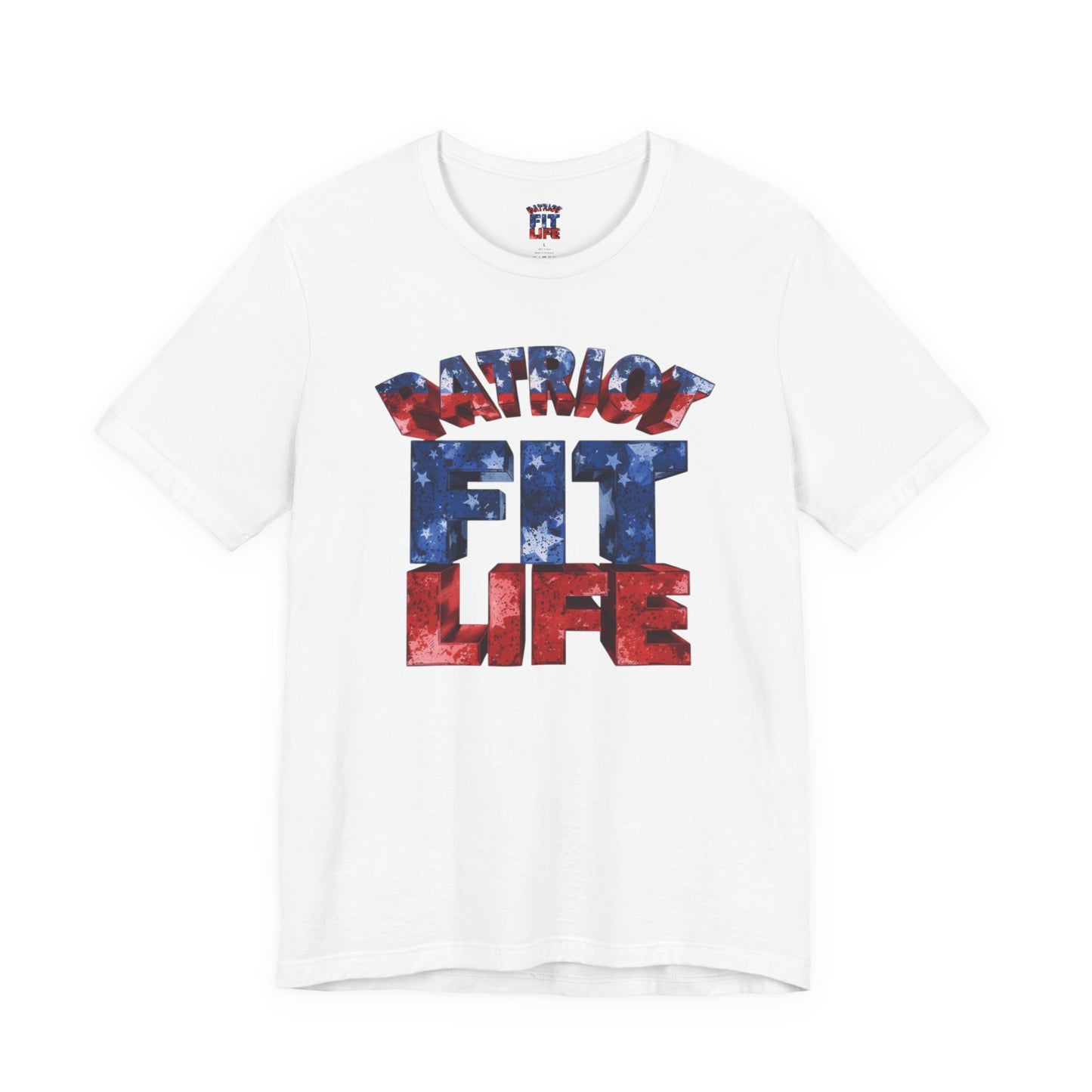 Patriot Fit Life T-Shirt - American Flag Fitness Tee