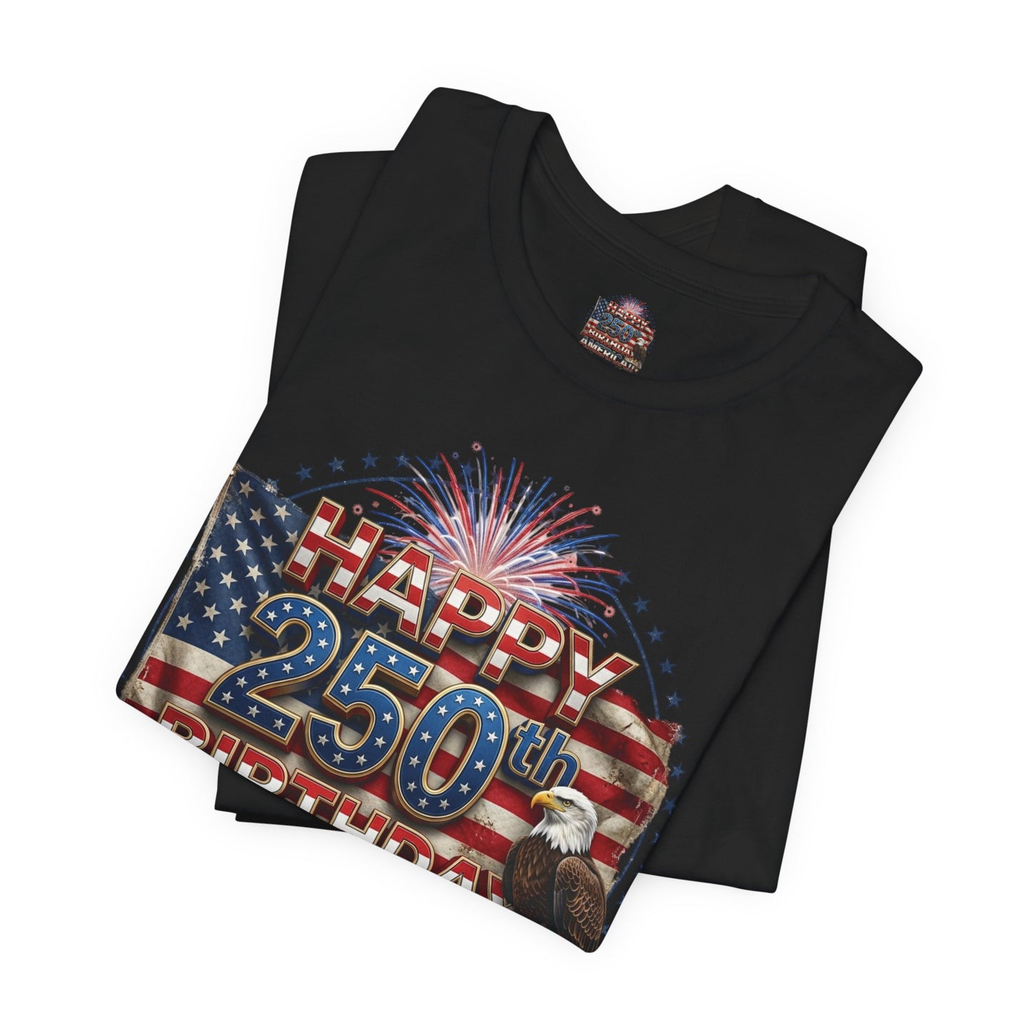1776–2026 America 250th Birthday T-Shirt | Patriotic Eagle & Flag Tee | July 4th 2026 Commemorative