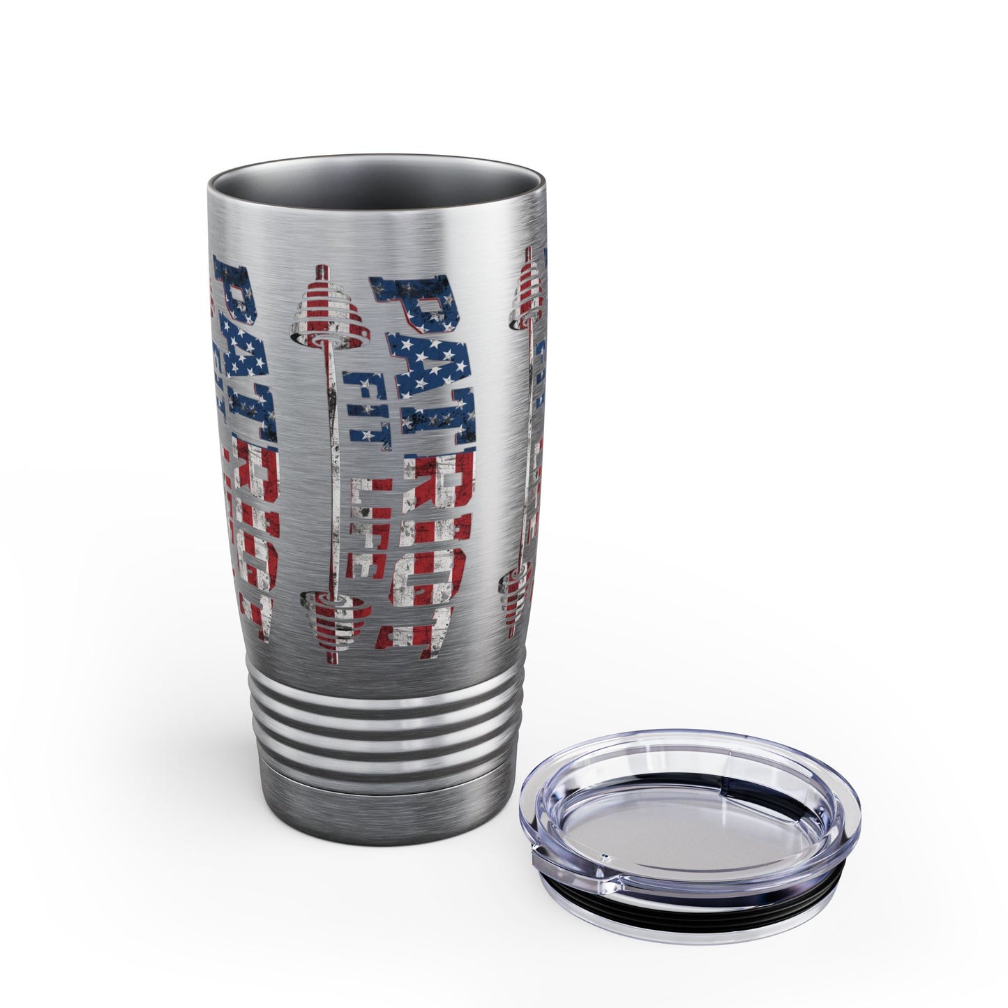 Patriot Fit Life 20oz Ringneck Tumbler  American Flag Insulated Travel Mug