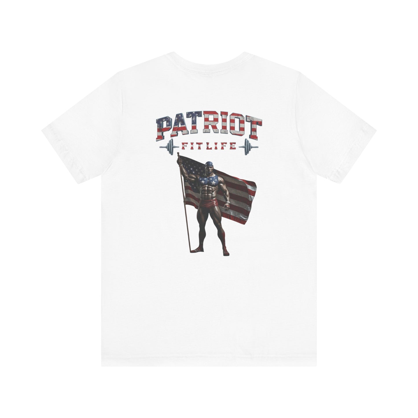 Patriot Fit Life Tee - American Flag Fitness T-Shirt