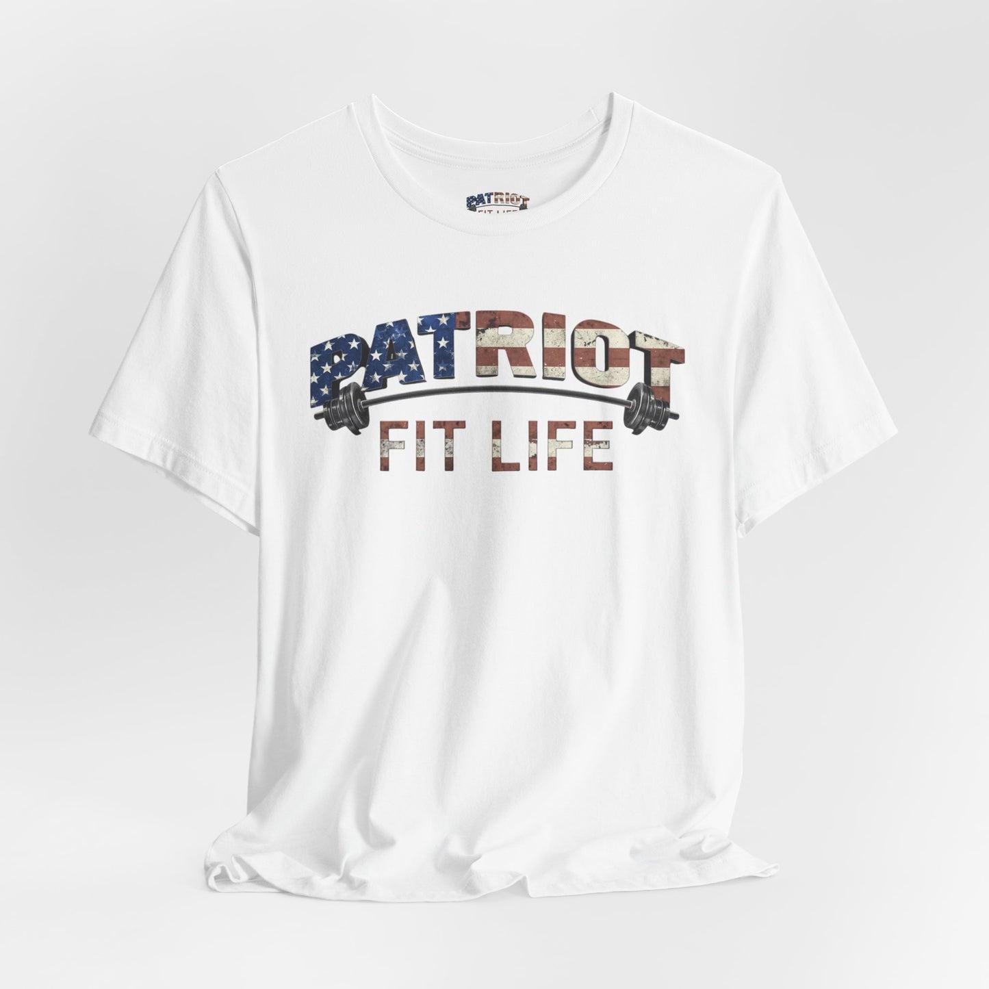Patriot Fit Life T-Shirt | Premium American Flag Fitness Tee