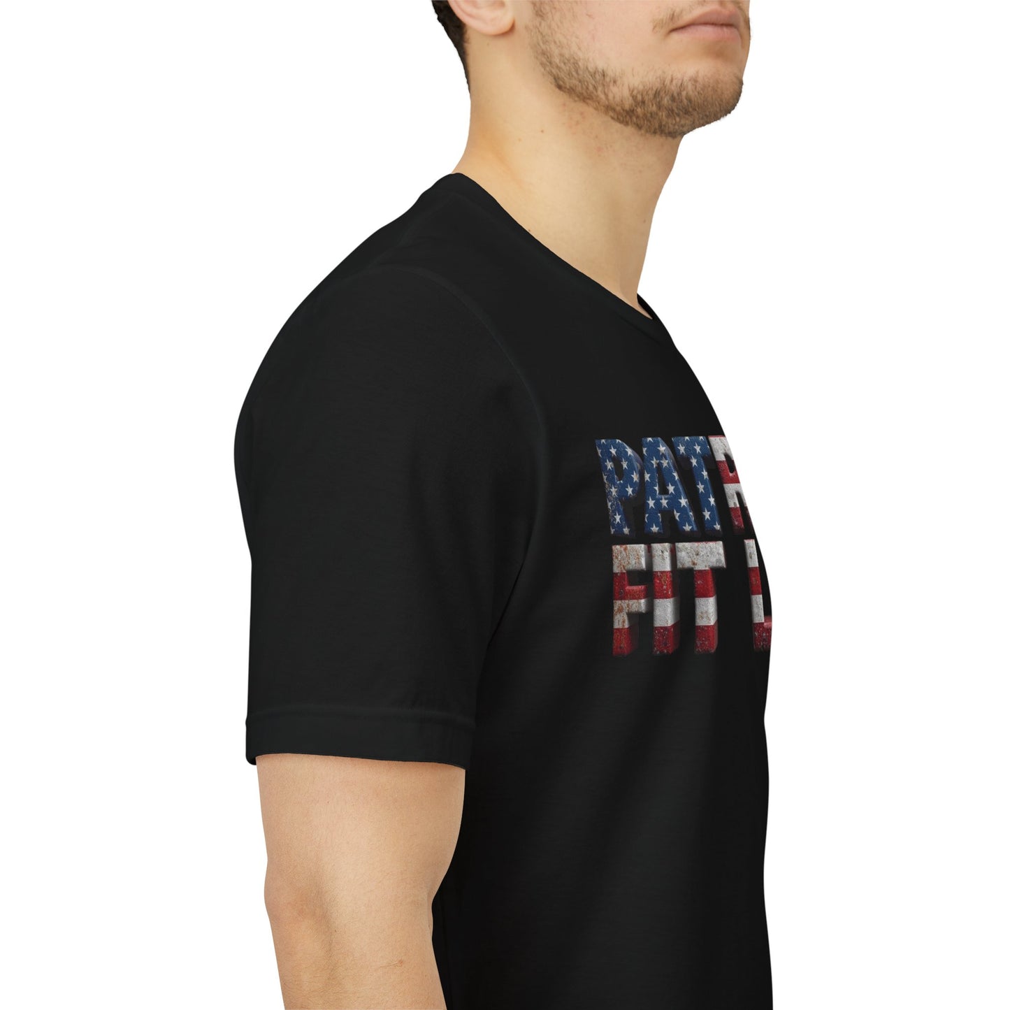 Patriot Fit Life American Flag Gym T-Shirt | Fitness Apparel