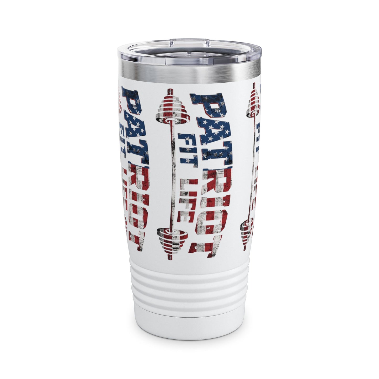 Patriot Fit Life 20oz Ringneck Tumbler  American Flag Insulated Travel Mug