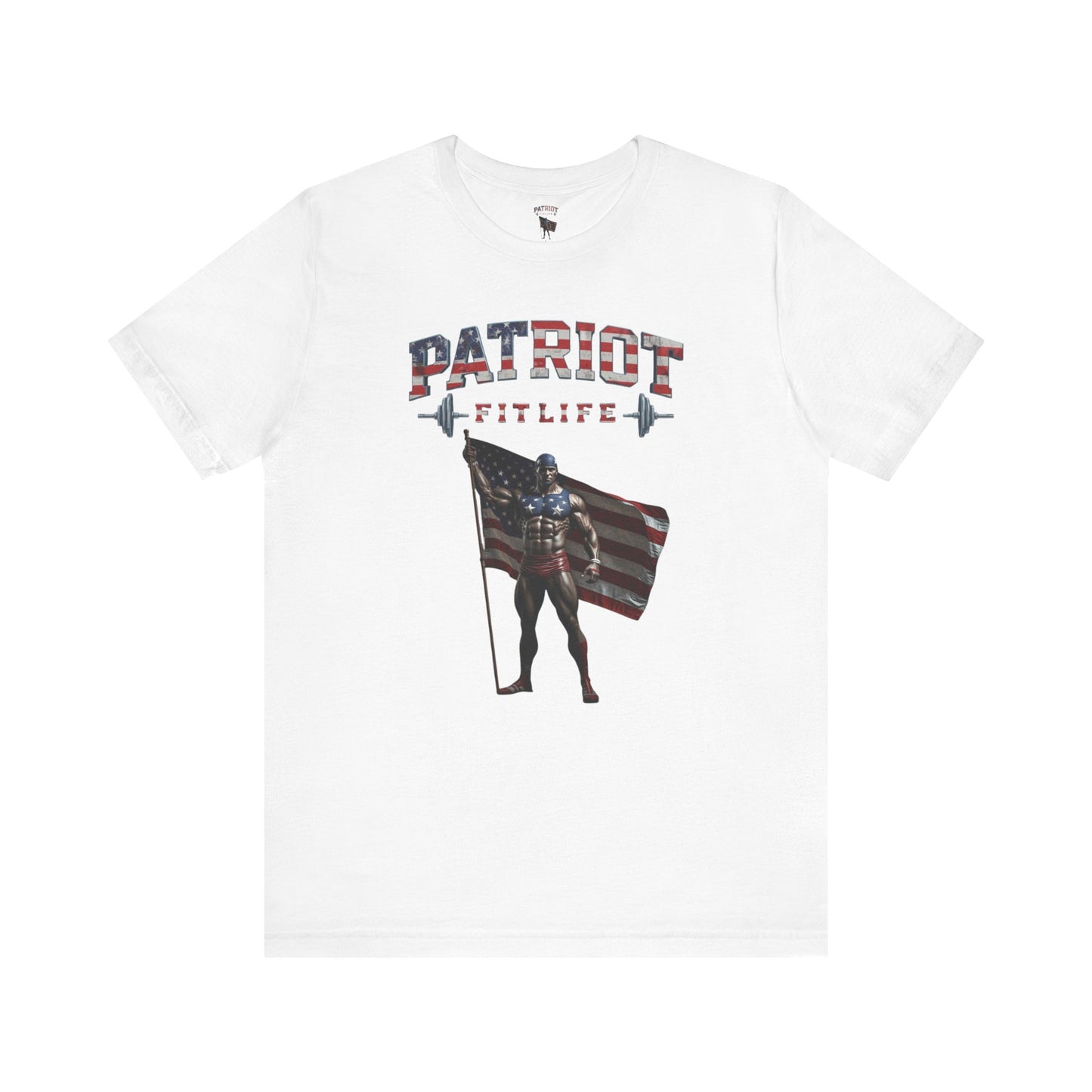 Patriot Fit Life Tee - American Flag Fitness T-Shirt