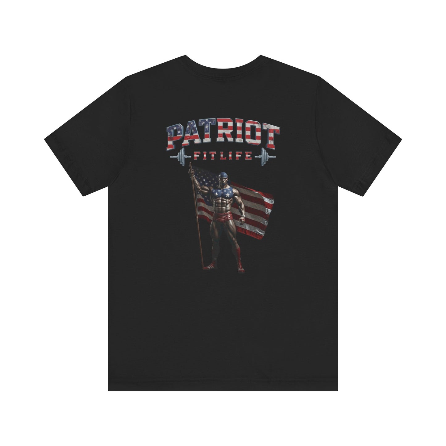 Patriot Fit Life Tee - American Flag Fitness T-Shirt