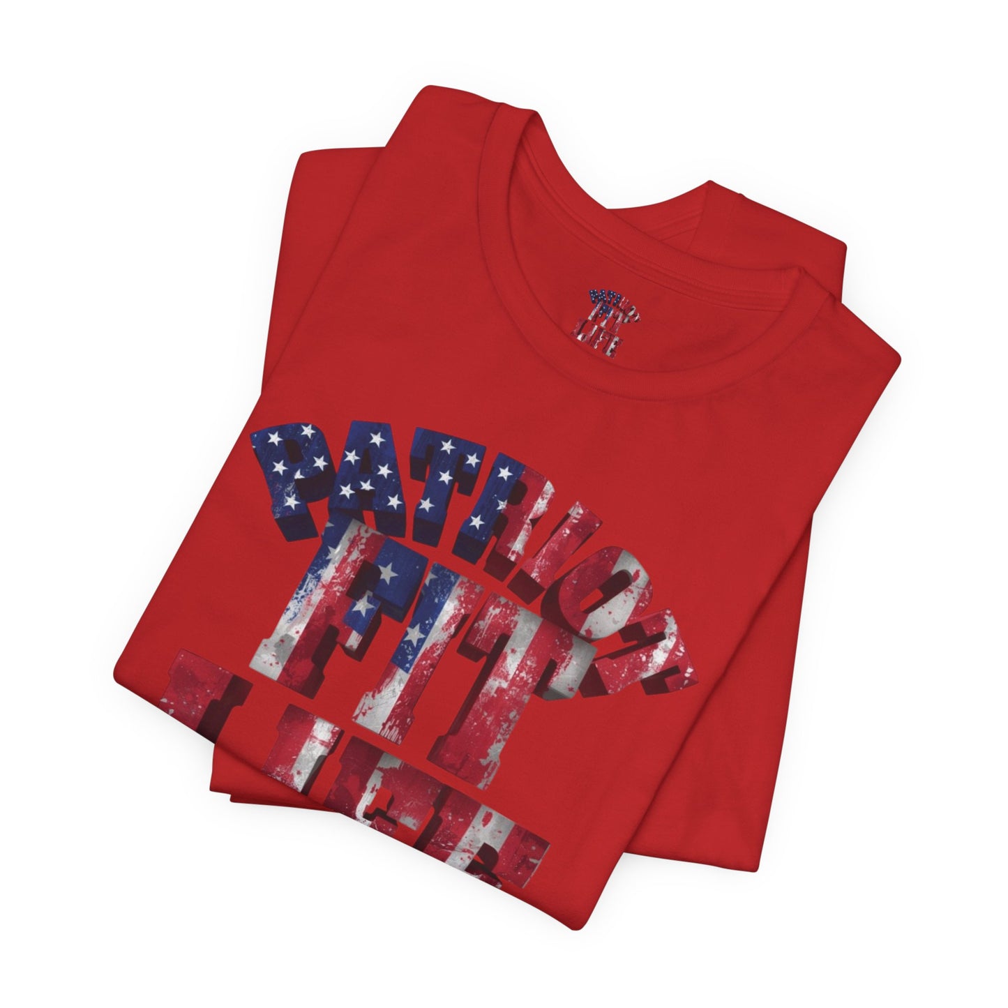 Patriot Fit Life T-Shirt - American Flag Gym Tee