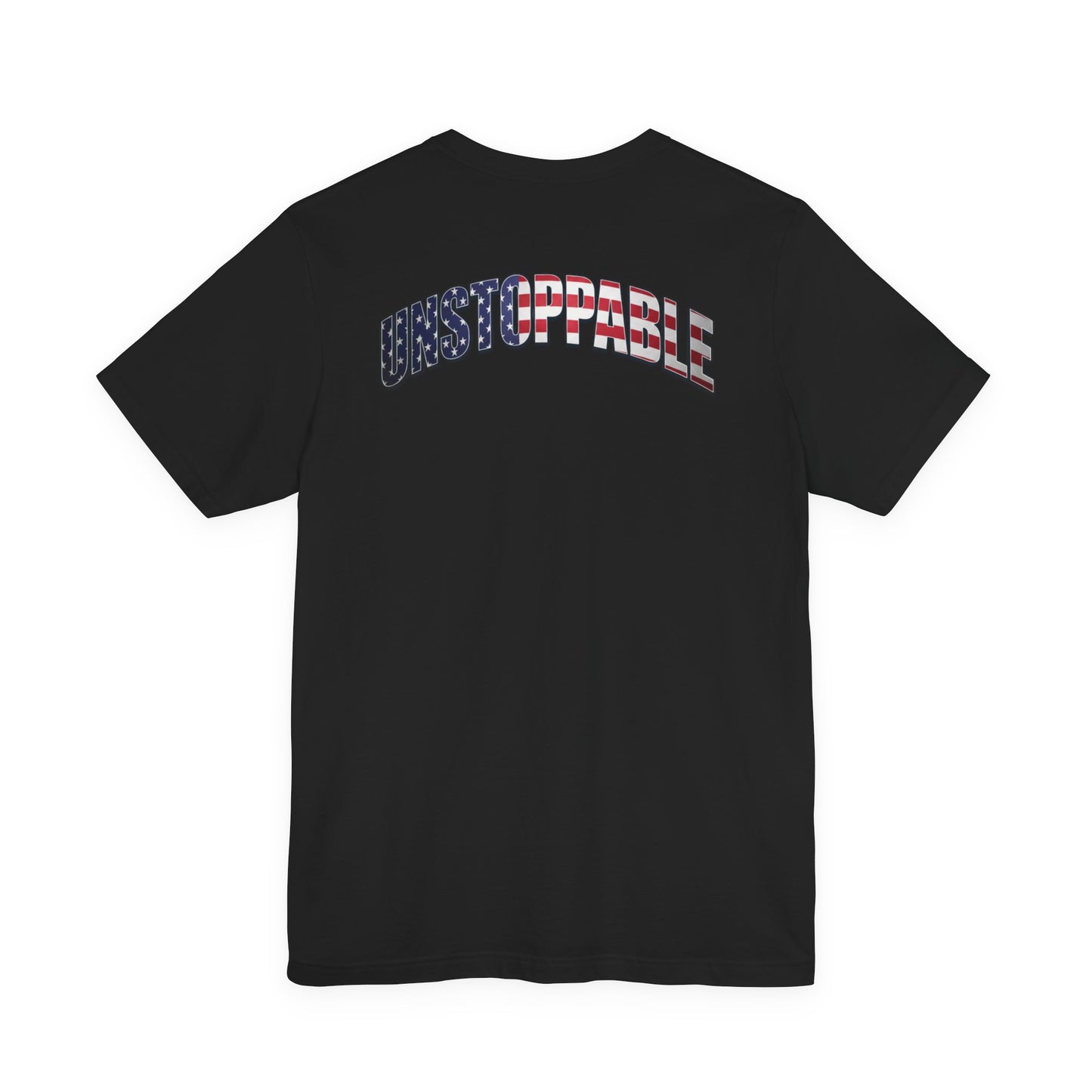 Unstoppable American Flag T-Shirt | Patriotic Graphic Tee