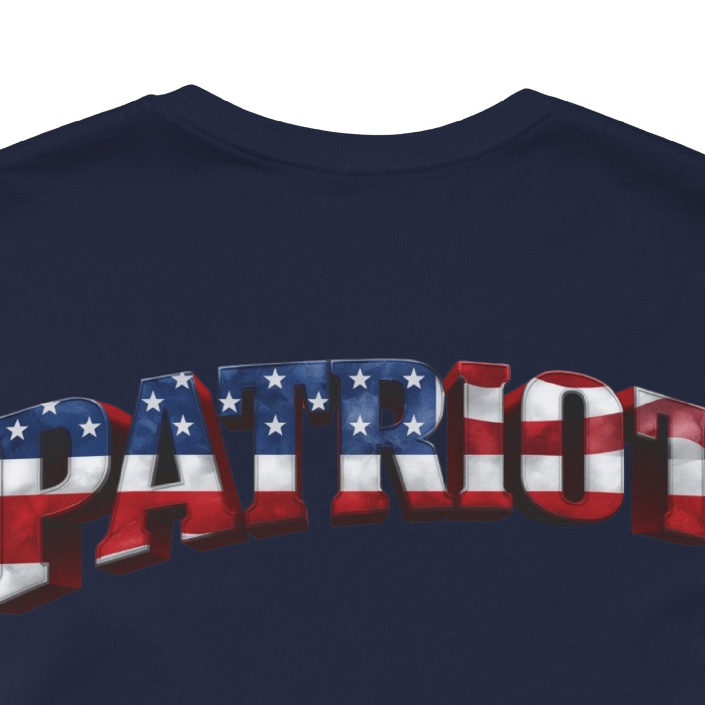 Patriot Graphic Tee - American Flag Short Sleeve T-Shirt