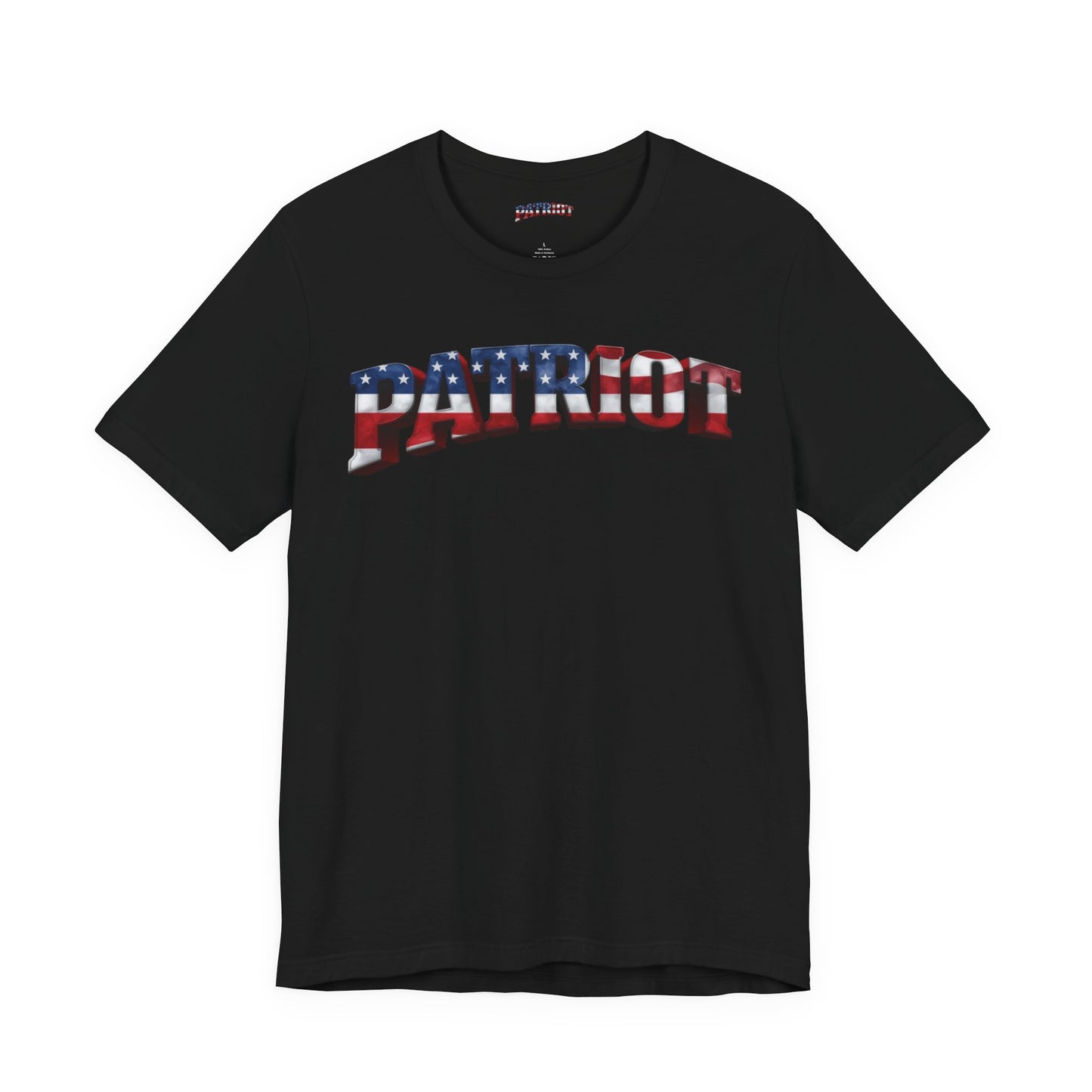 Patriot Graphic Tee - American Flag Short Sleeve T-Shirt