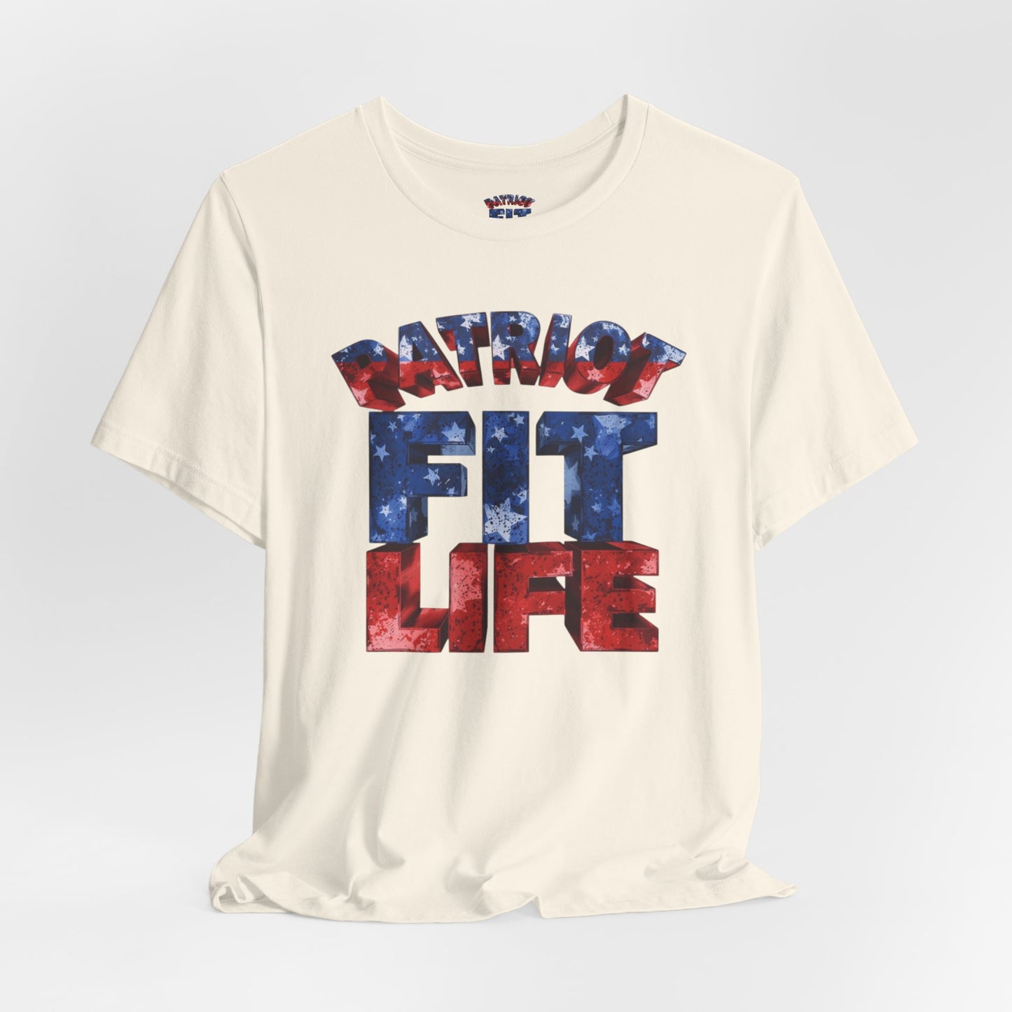 Patriot Fit Life T-Shirt - American Flag Fitness Tee