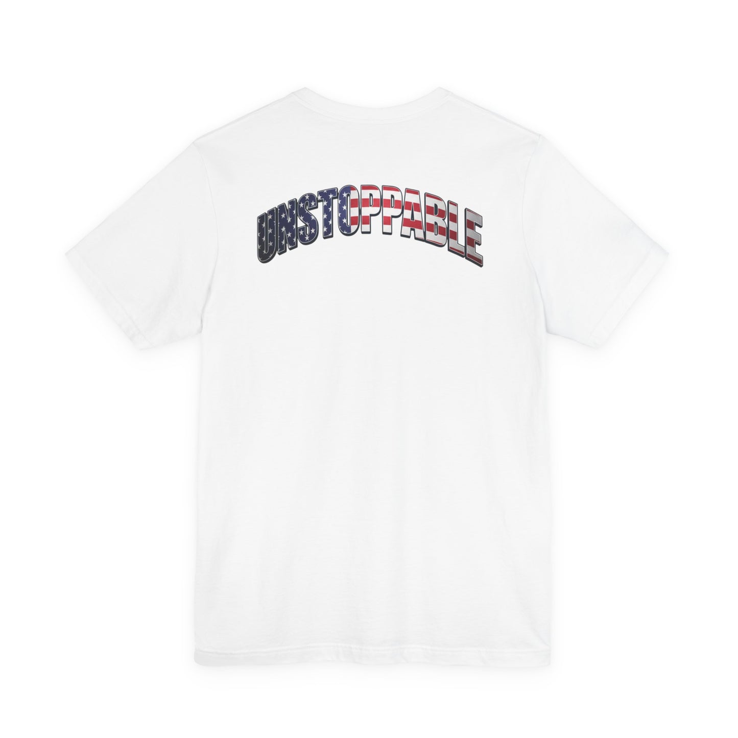 Unstoppable American Flag T-Shirt | Patriotic Graphic Tee