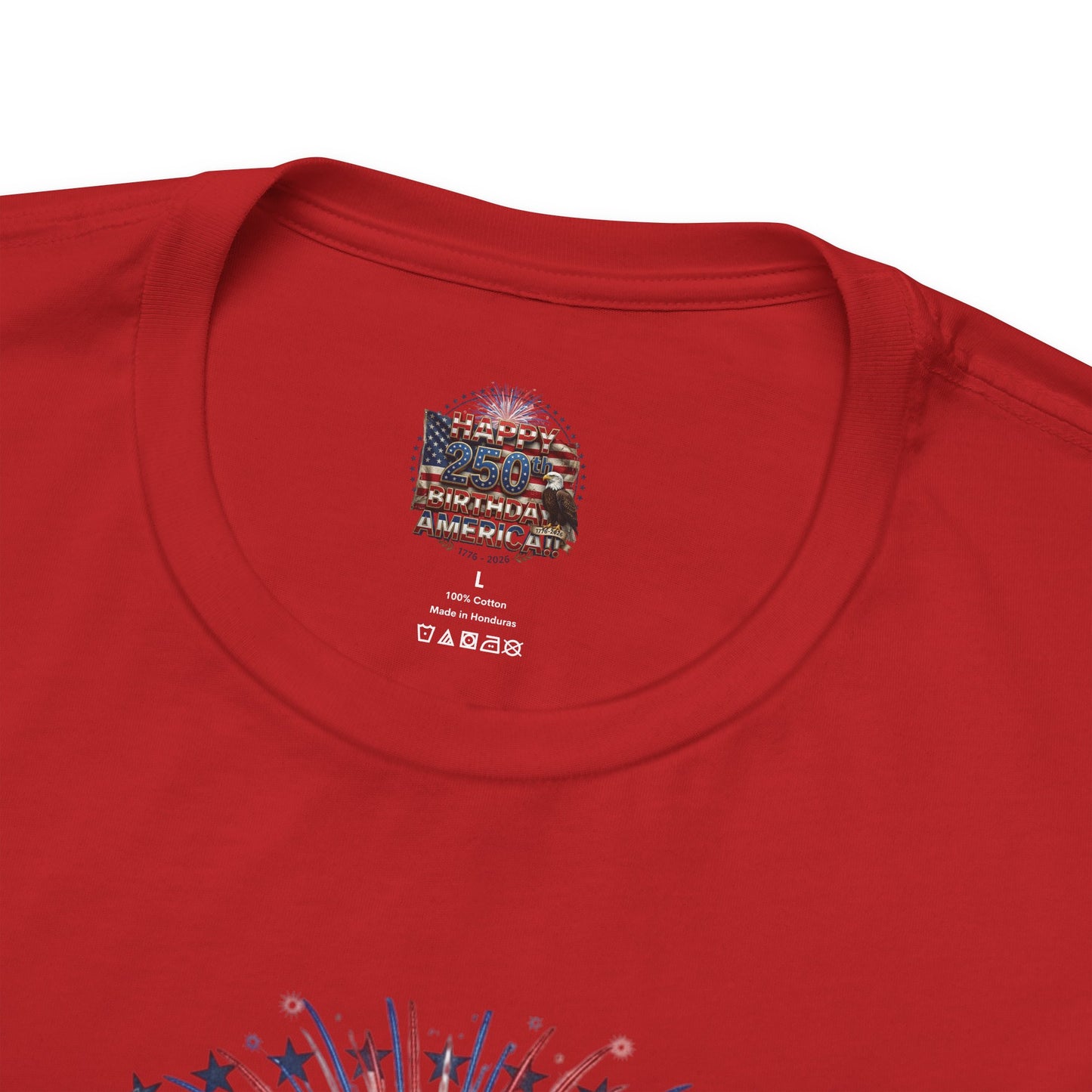 1776–2026 America 250th Birthday T-Shirt | Patriotic Eagle & Flag Tee | July 4th 2026 Commemorative