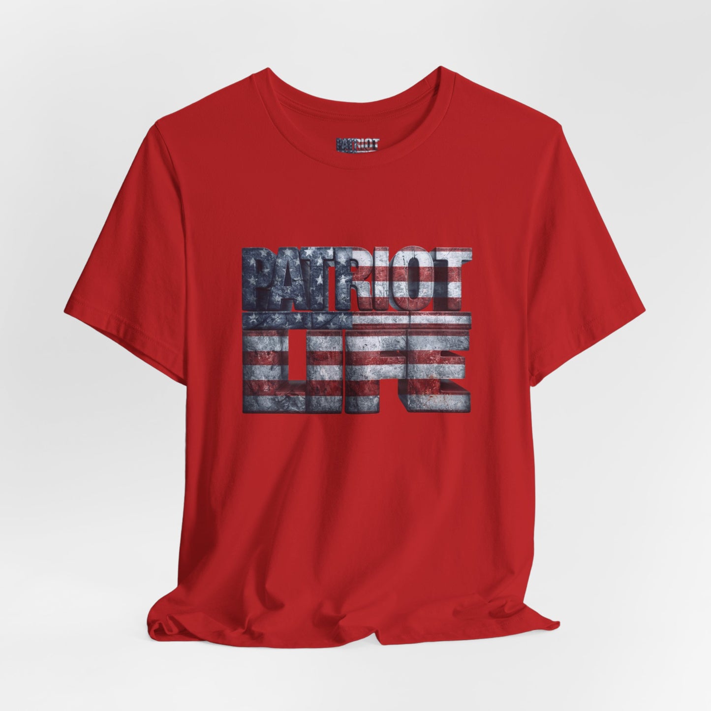 Patriot Life American Flag T-Shirt | Distressed Graphic Tee Unisex