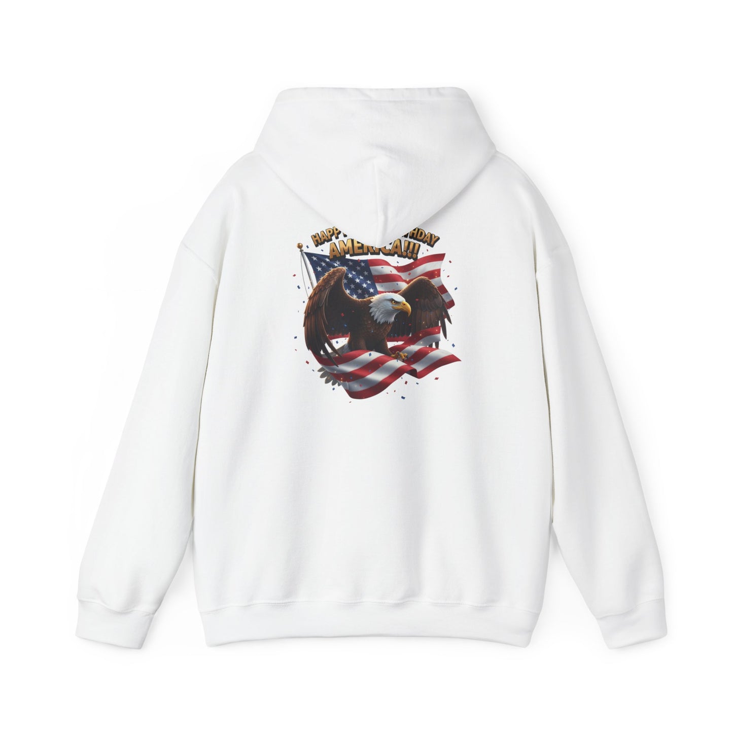 Happy 250th Birthday America Hoodie | Patriotic Celebration Sweatshirt