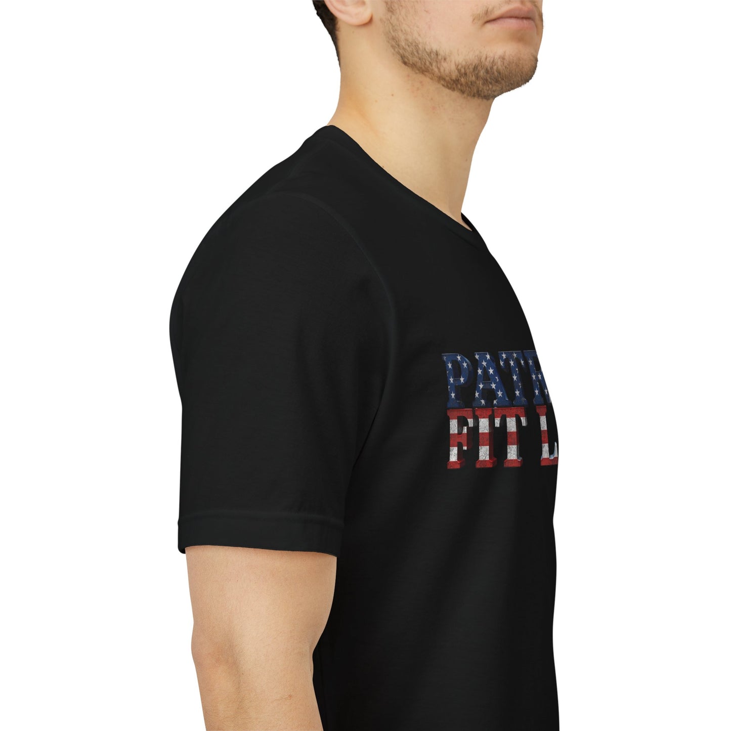 Patriot Fit Life American Flag T-Shirt | Lightweight Fitness Tee