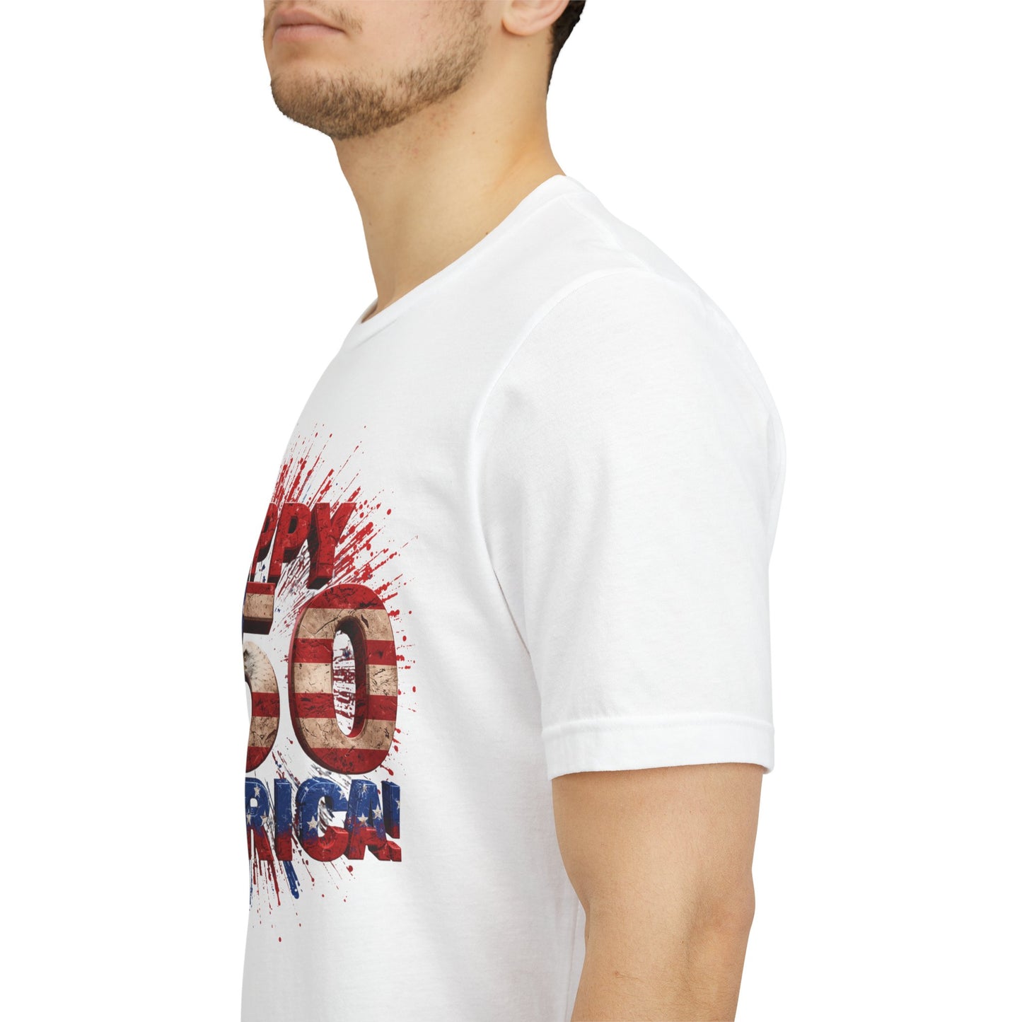 Happy 250th America T-Shirt | Patriotic 4th of July Tee