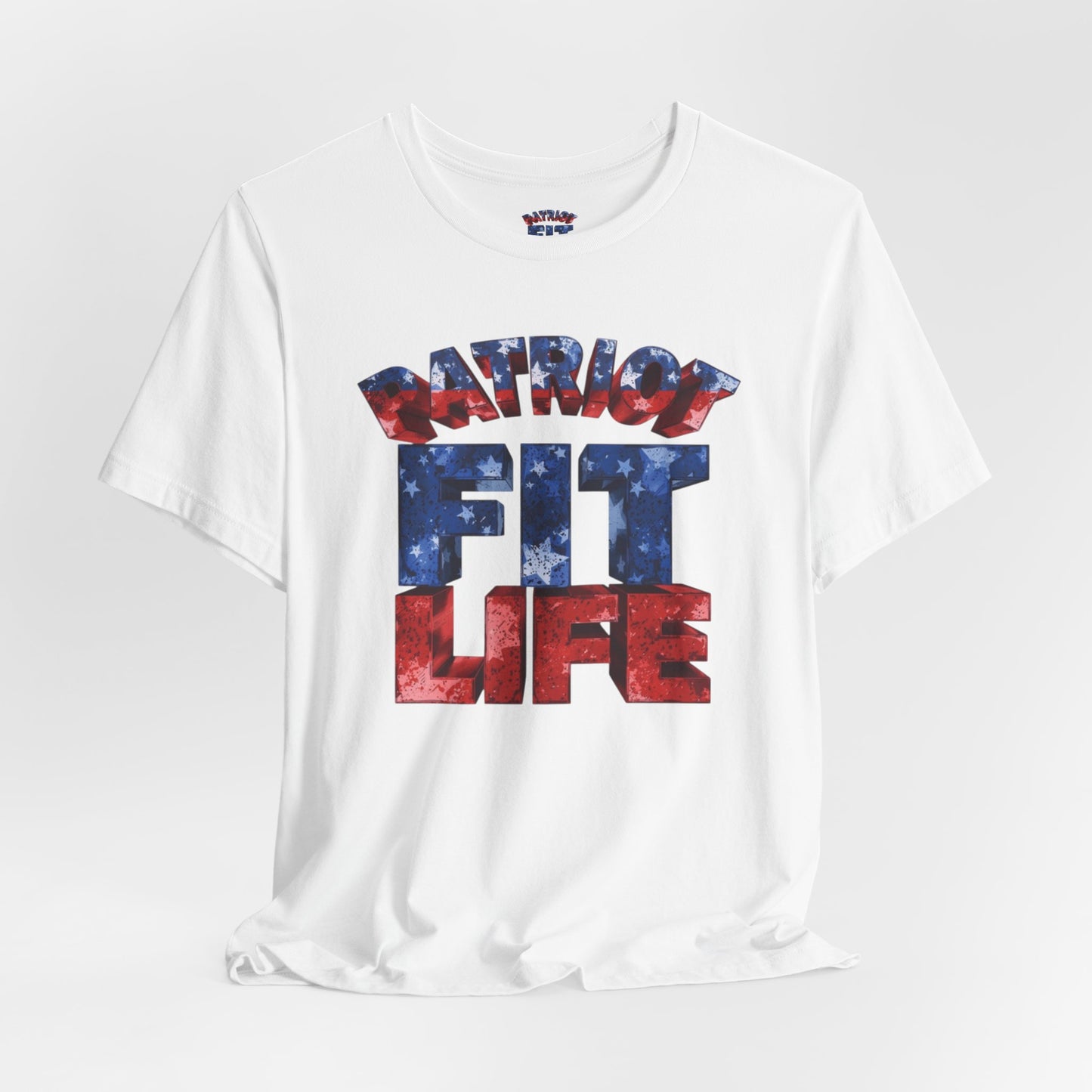 Patriot Fit Life T-Shirt - American Flag Fitness Tee