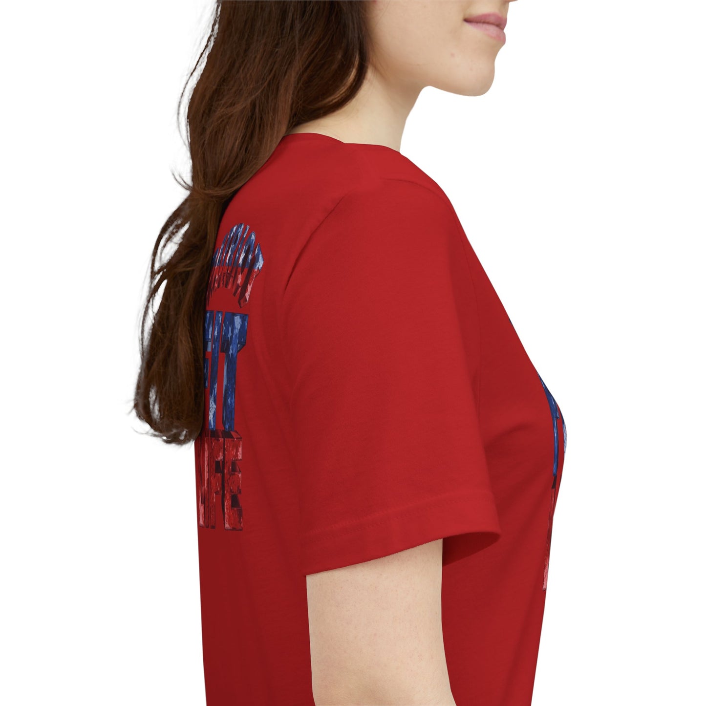 Patriot Fit Life T-Shirt - American Flag Fitness Tee