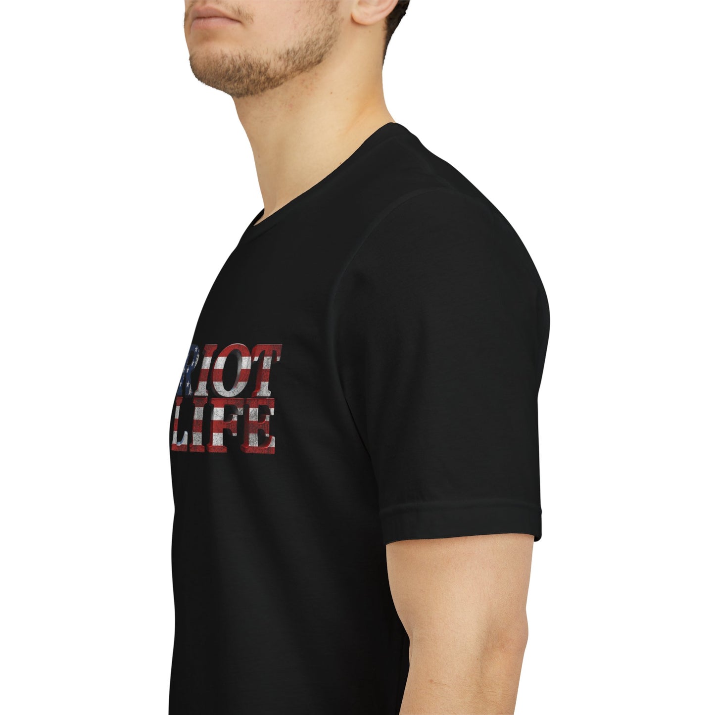 Patriot Fit Life American Flag T-Shirt | Lightweight Fitness Tee