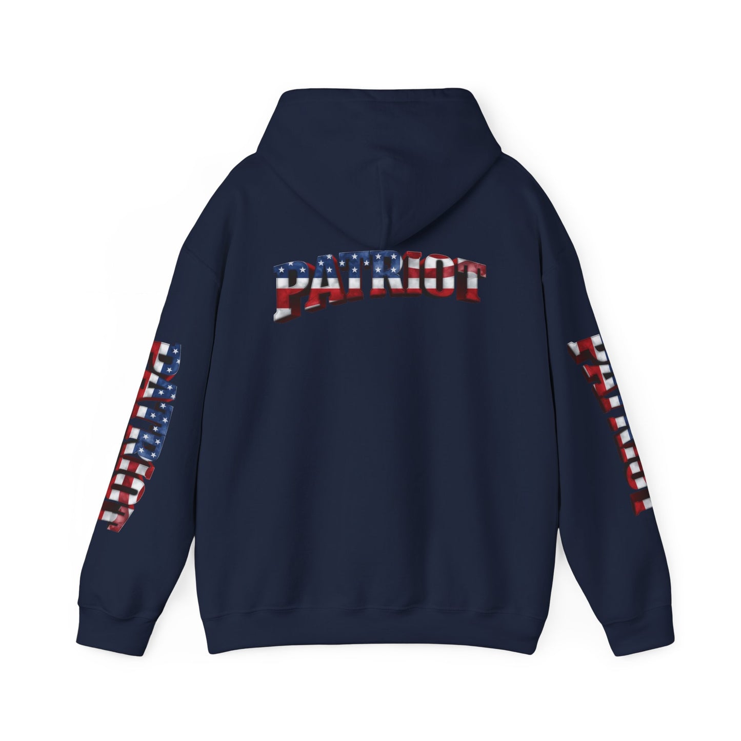 Patriot Hoodie - American Flag Graphic Pullover Sweatshirt