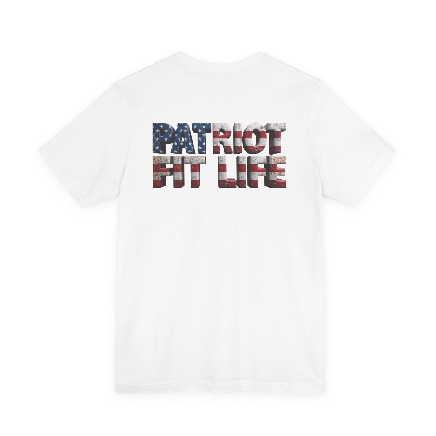 Patriot Fit Life American Flag Gym T-Shirt | Fitness Apparel