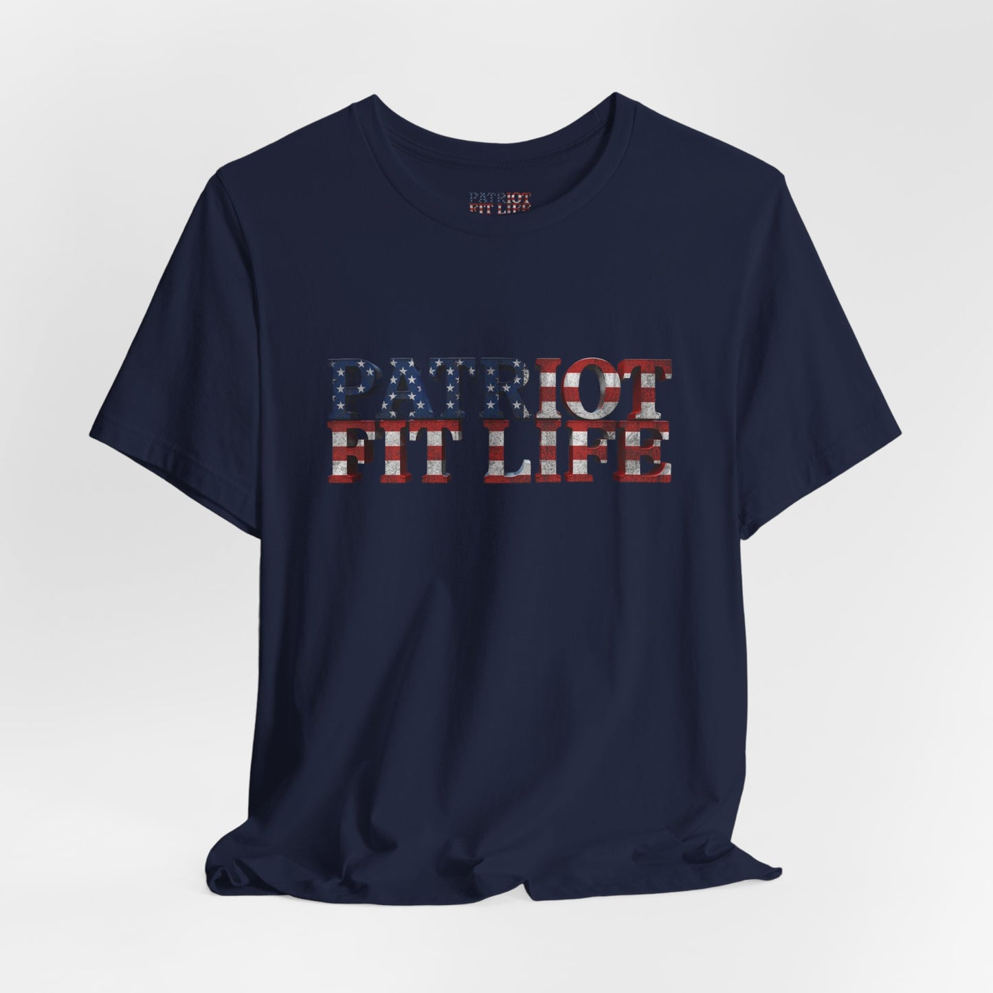 Patriot Fit Life American Flag T-Shirt | Lightweight Fitness Tee