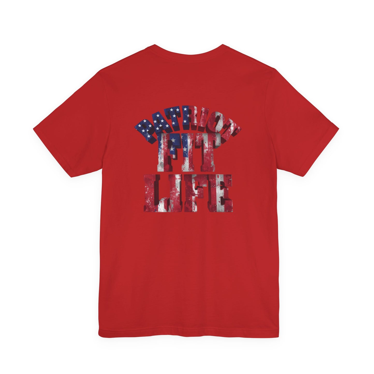 Patriot Fit Life T-Shirt - American Flag Gym Tee