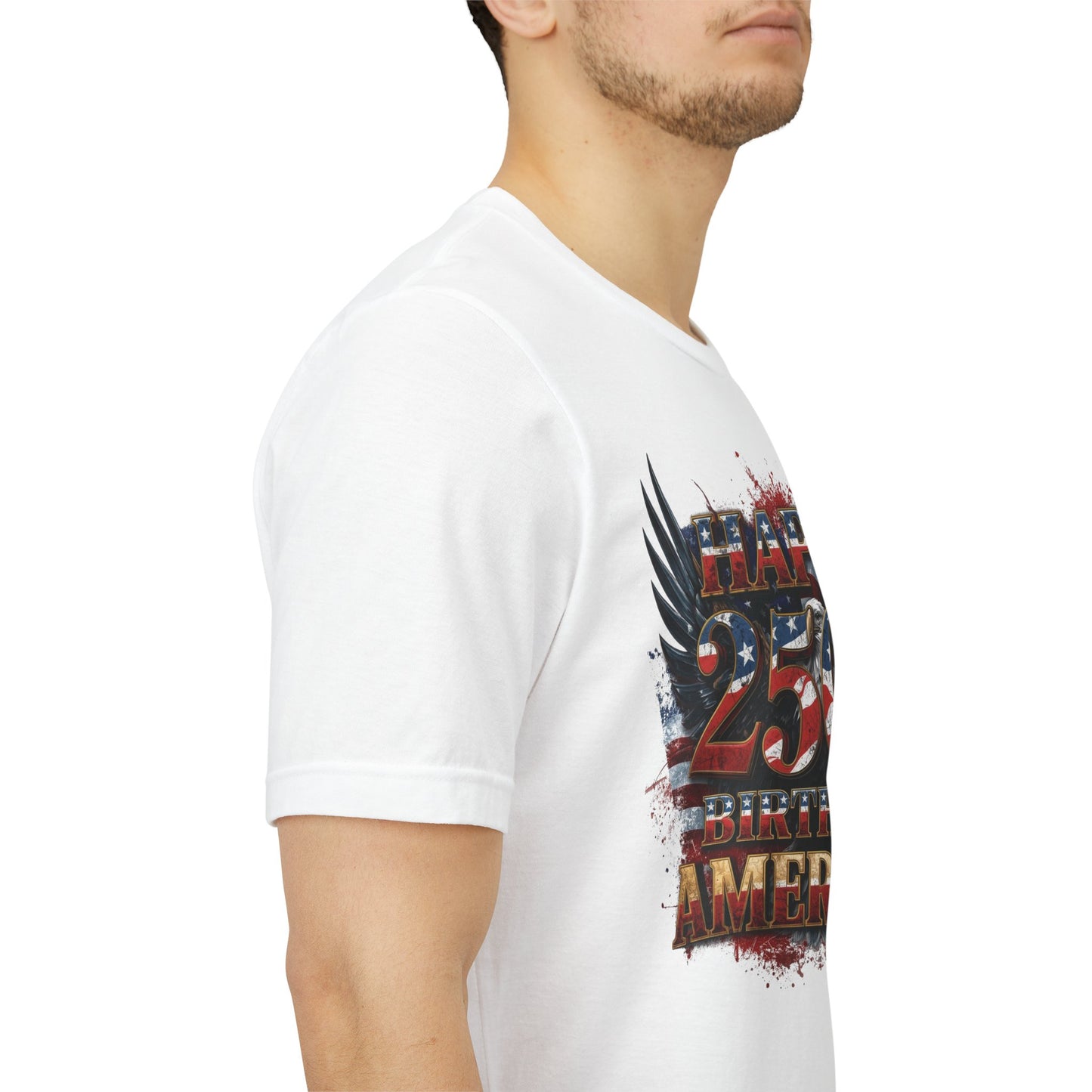 Happy 250th Birthday America T-Shirt – Patriotic Anniversary Tee