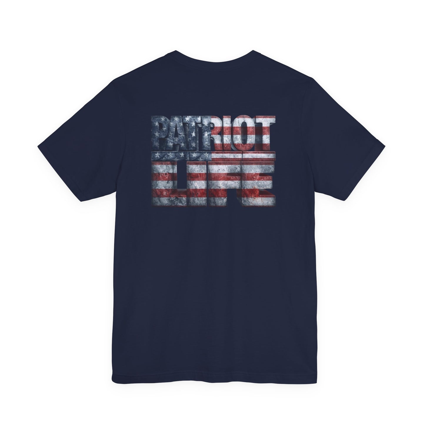 Patriot Life American Flag T-Shirt | Distressed Graphic Tee Unisex